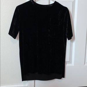 S Falls Creek Crushed Velvet T Shirt